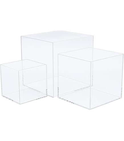 Amazon.com: 16 Inch Clear Acrylic Display Box No Lid Versatile